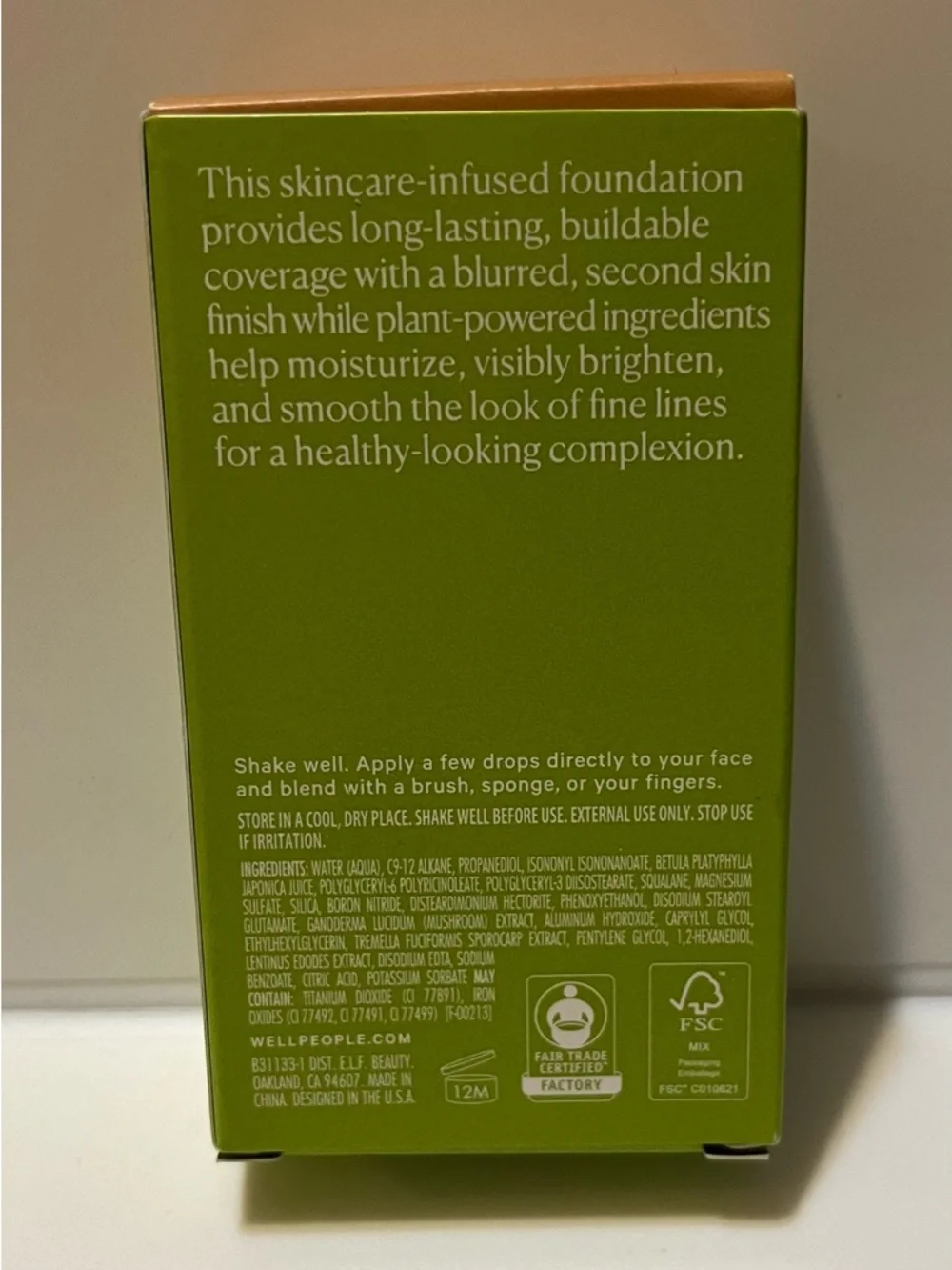 Well People Skinforia Serum Foundation Color-30 Medium Tan Warm New In Box